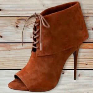 Elizabeth and James leather Peep toe